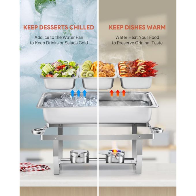 9 Litres Durable Signature Heavy duty Chaffing / Cheffing dishes