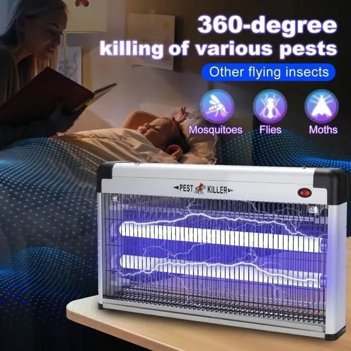 Electric Insect Killer – UV Light Fly Trap Pest Controller for Butcheries & Kitchens
