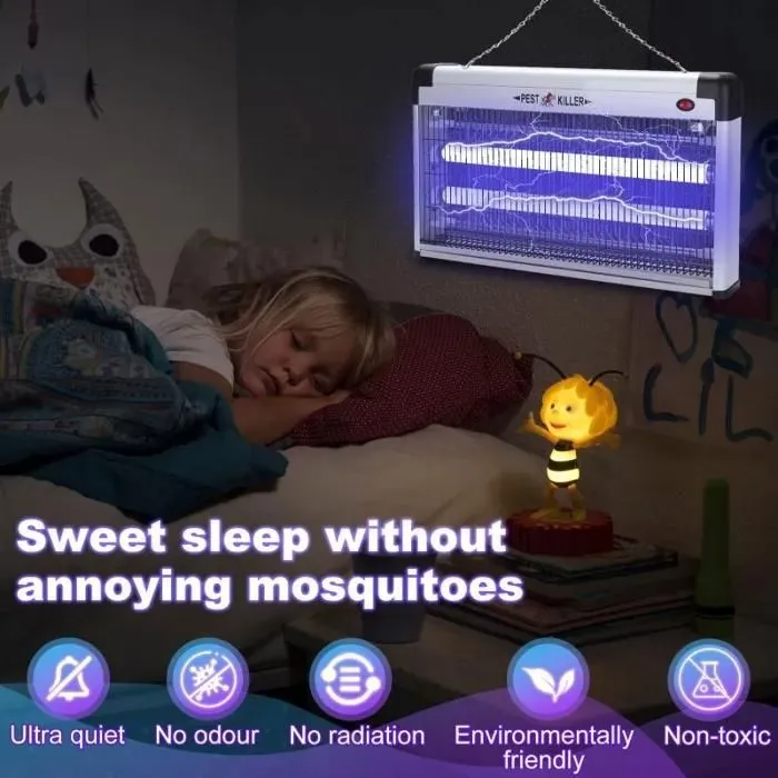 Electric Insect Killer – UV Light Fly Trap Pest Controller for Butcheries & Kitchens