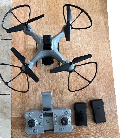 K102 Mini RC Drone, Portable Quadcopter With 4K HD Dual Camera, 360 Degree Flips, Gesture Photography, Intelligent 4 Way Obstacle Avoidance