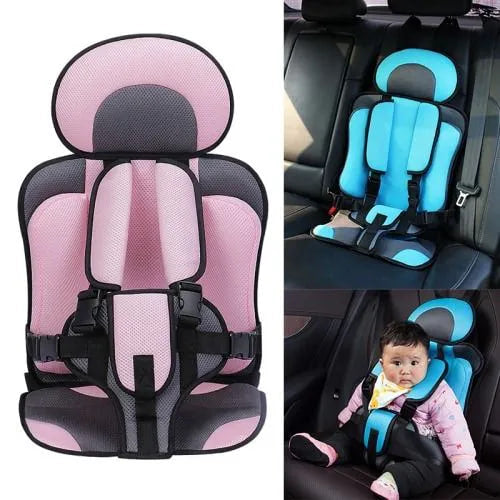 Adjustable Baby Car Seat Cushion with Thickening Sponge for Portable Child Safety and Travel Protection