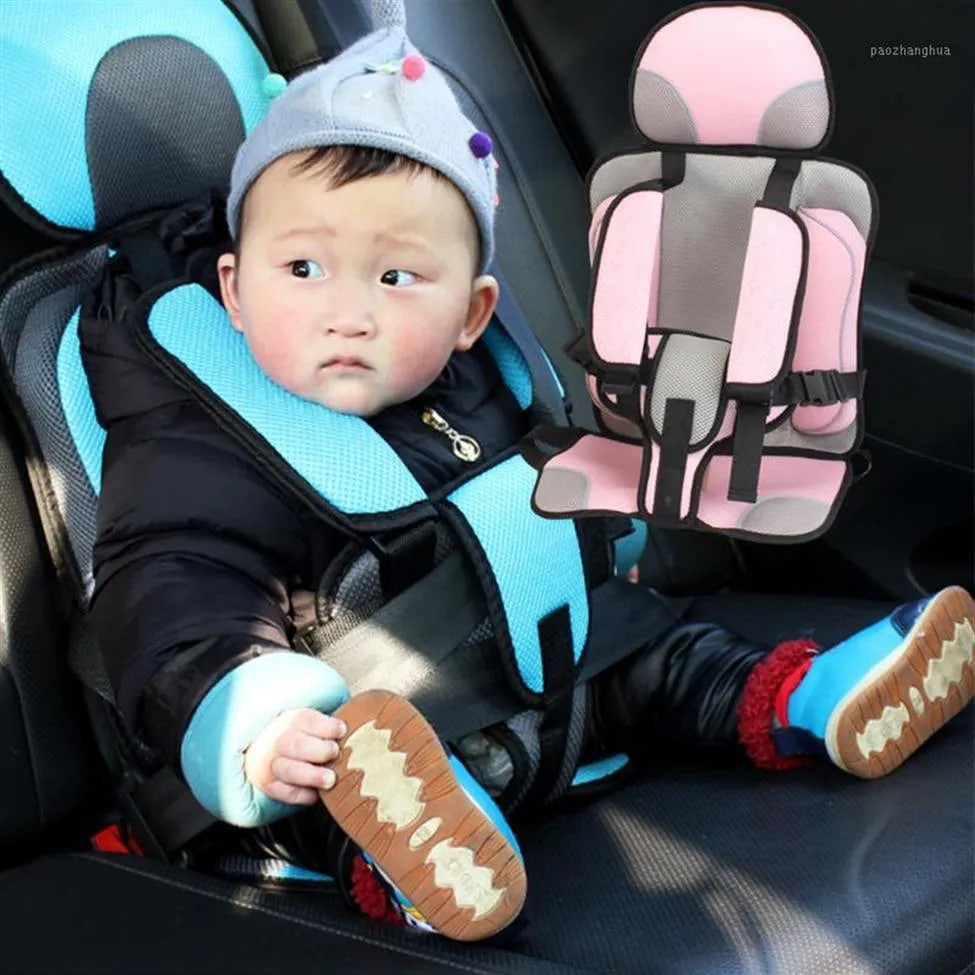 Adjustable Baby Car Seat Cushion with Thickening Sponge for Portable Child Safety and Travel Protection