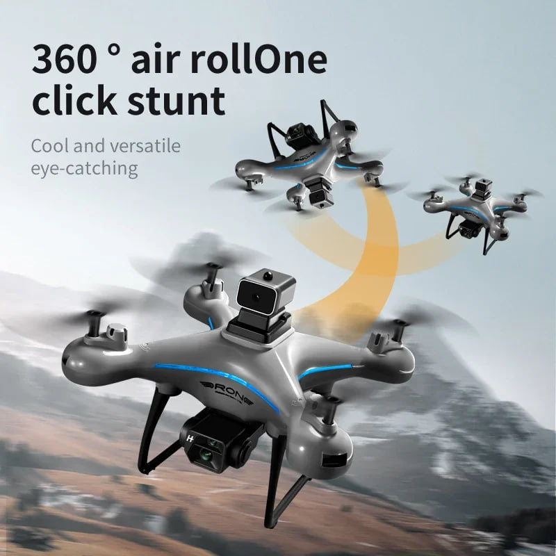 K102 Mini RC Drone, Portable Quadcopter With 4K HD Dual Camera, 360 Degree Flips, Gesture Photography, Intelligent 4 Way Obstacle Avoidance