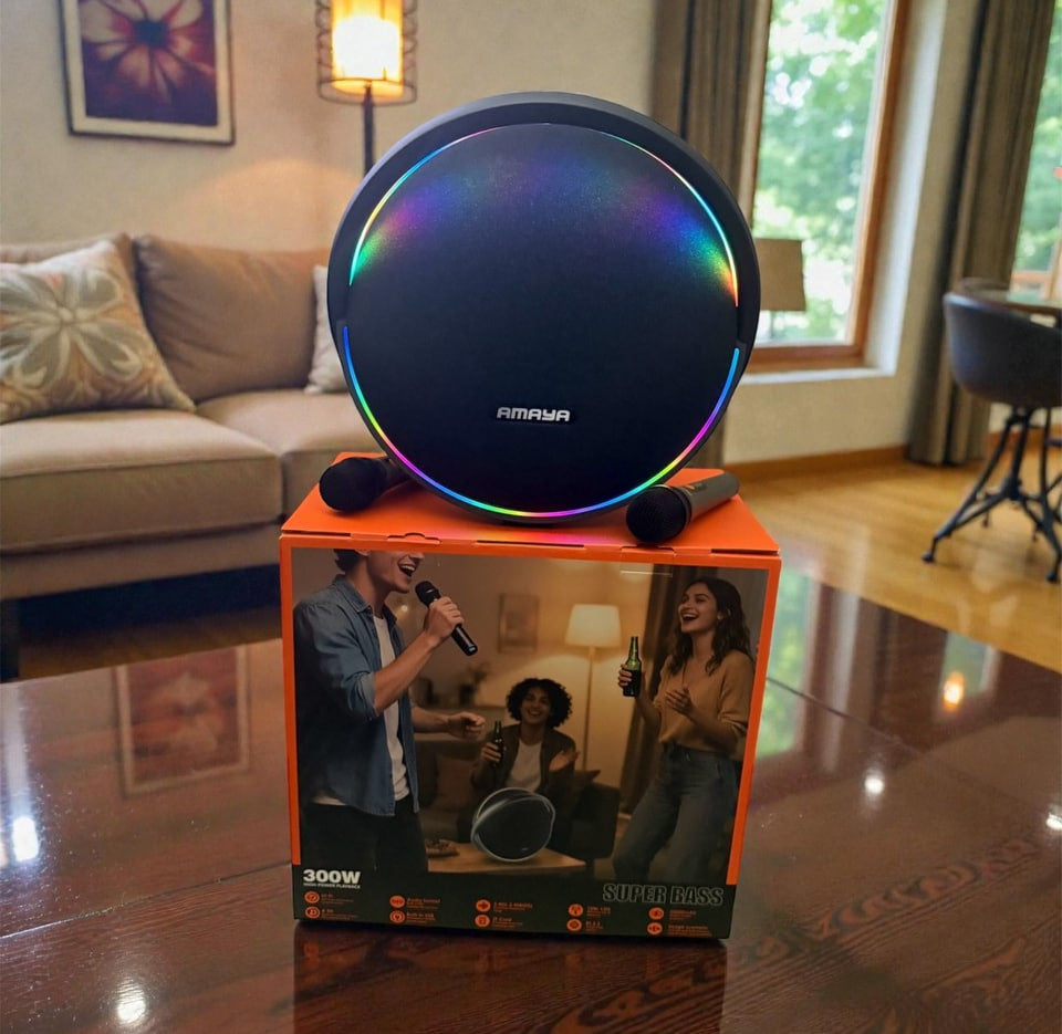 Amaya 100W Super Bass Bluetooth Speaker Feel the Power of Real Bass