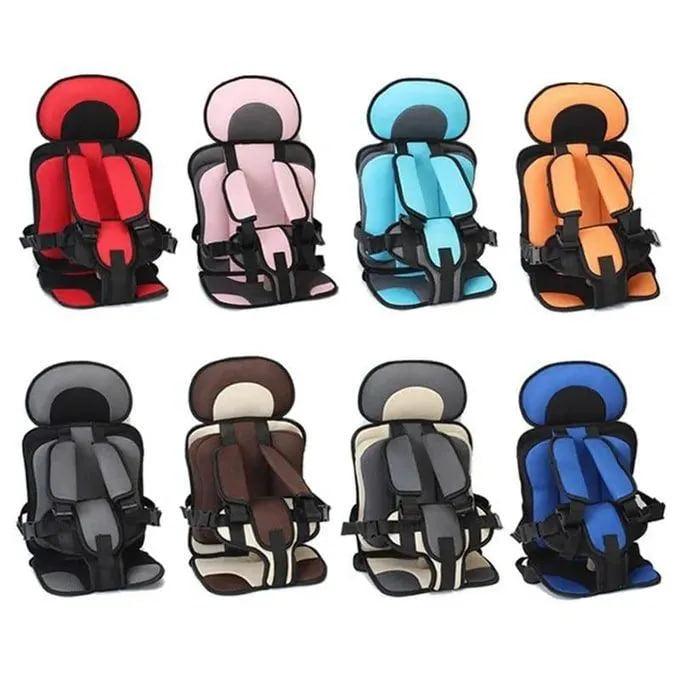 Adjustable Baby Car Seat Cushion with Thickening Sponge for Portable Child Safety and Travel Protection