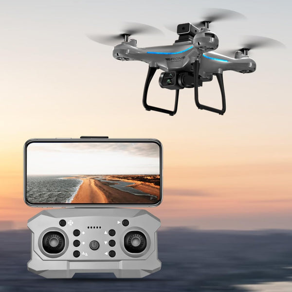 K102 Mini RC Drone, Portable Quadcopter With 4K HD Dual Camera, 360 Degree Flips, Gesture Photography, Intelligent 4 Way Obstacle Avoidance