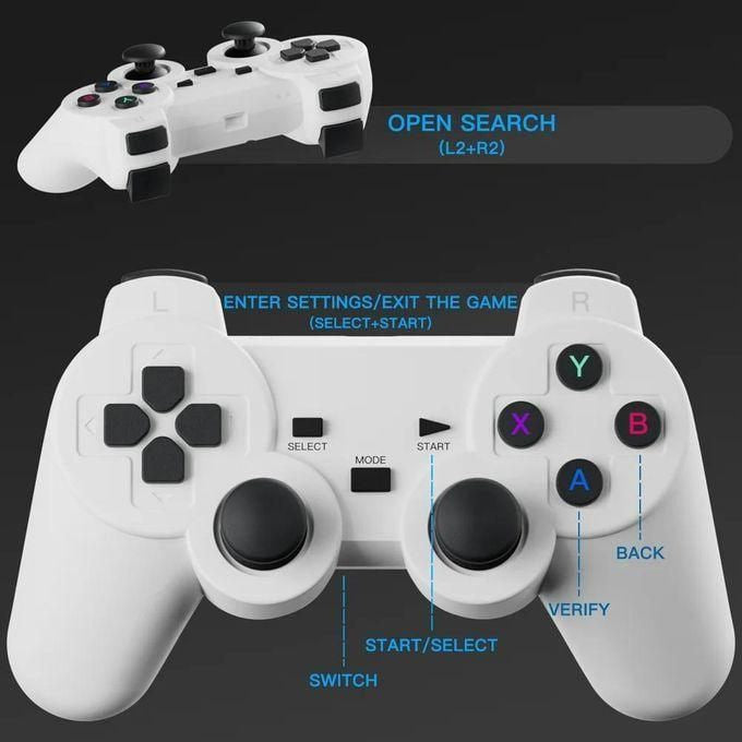 HY300 Game Projector Android 11 System With Wireless Gaming Controller UltraHD Home Theater